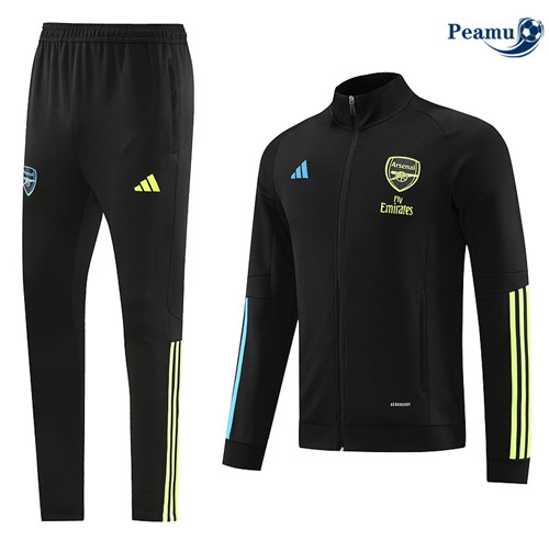 NuoveMaglie Maglie Tuta Calcio - Giacca Arsenal Nero 2023-2024