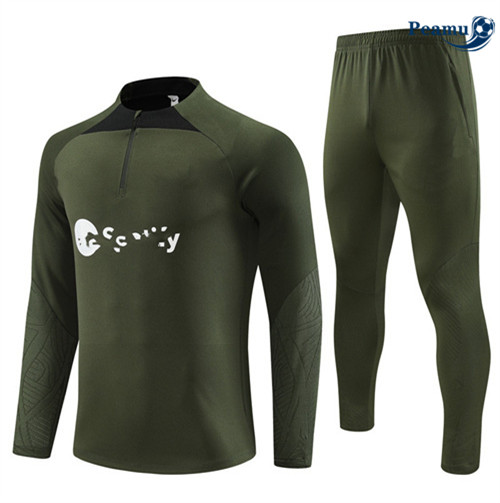 ShoppingMaglie Maglie Tuta Calcio Barcellona Ejercito verde 2023-2024