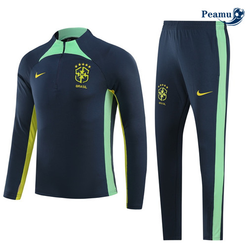 SaldiMaglie Maglie Tuta Calcio Brasile Blu 2023-2024