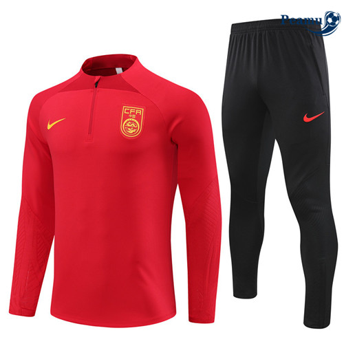 OffrireMaglie Maglie Tuta Calcio Cina Rosso 2023-2024
