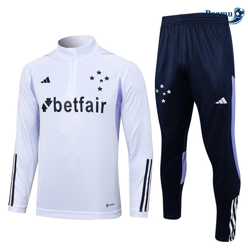 CreareMaglie Maglie Tuta Calcio Cruzeiro Blu 2023-2024