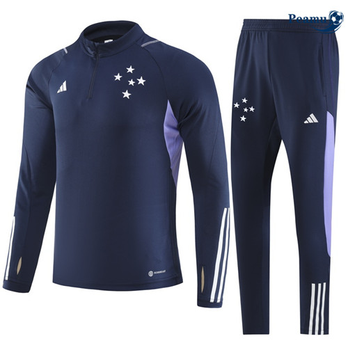 NegozioMaglie Maglie Tuta Calcio Cruzeiro Blu 2023-2024