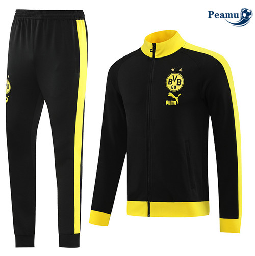 NuovoMaglie Maglie Tuta Calcio - Giacca Dortmund Nero 2023-2024