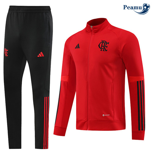CollezioneMaglie Maglie Tuta Calcio - Giacca Flamengo Rosso 2023-2024