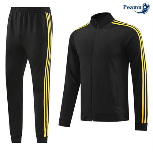 FornireMaglie Maglie Tuta Calcio - Giacca Juventus Nero 2023-2024