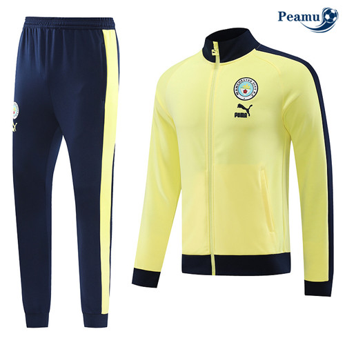 OffrireMaglie Maglie Tuta Calcio - Giacca Manchester City Giallo 2023-2024