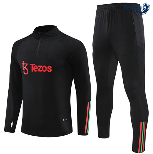 CreareMaglie Maglie Tuta Calcio Manchester United Nero 2023-2024
