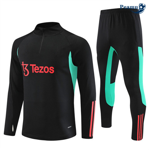 PromozionaleMaglie Maglie Tuta Calcio Manchester United Nero 2023-2024