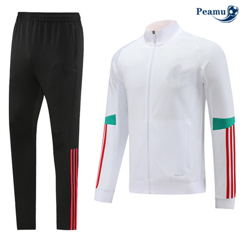 VendereMaglie Maglie Tuta Calcio - Giacca Manchester United Bianco 2023-2024