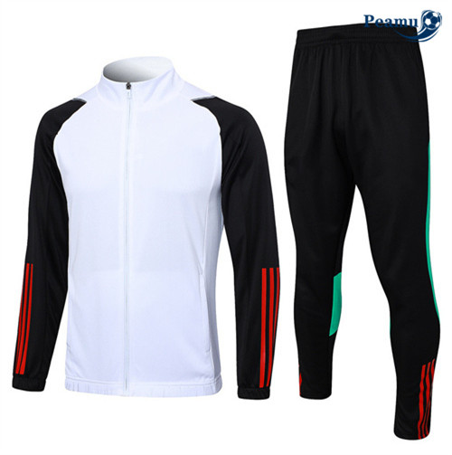 GrossistaMaglie Maglie Tuta Calcio - Giacca Manchester United Bianco 2023-2024