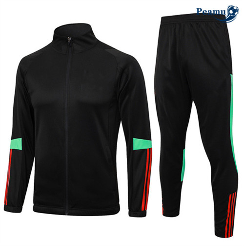 SaldiMaglie Maglie Tuta Calcio - Giacca Manchester United Nero 2023-2024