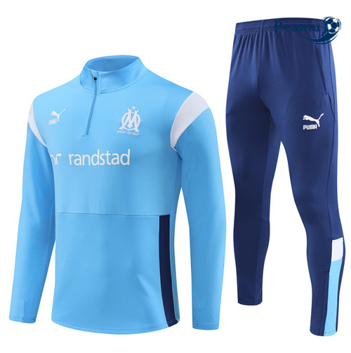 VendereMaglie Maglie Tuta Calcio Marsiglia Blu 2023-2024