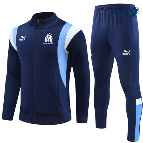 AcquistareMaglie Maglie Tuta Calcio - Giacca Marsiglia Blu 2023-2024