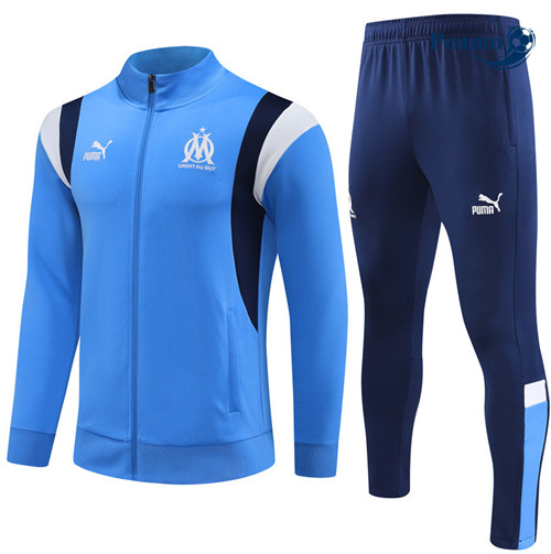 OffrireMaglie Maglie Tuta Calcio - Giacca Marsiglia Blu 2023-2024