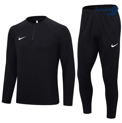 FornireMaglie Maglie Tuta Calcio Nike Nero 2023-2024