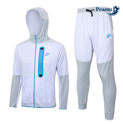 ShoppingMaglie Maglie Tuta Calcio - Felpa con cappuccio Nike Grigio 2023-2024