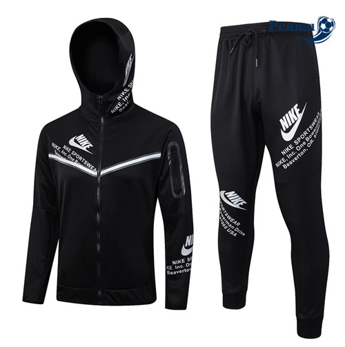 AcquistareMaglie Maglie Tuta Calcio - Felpa con cappuccio Nike Nero 2023-2024