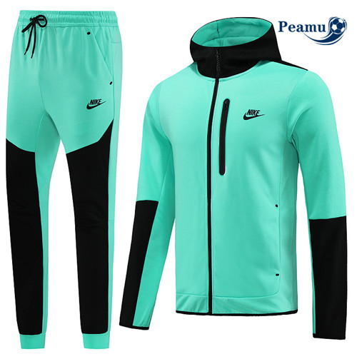 SceltaMaglie Maglie Tuta Calcio - Felpa con cappuccio Nike Verde 2023-2024