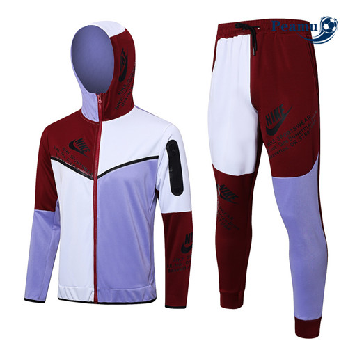 AcquistaMaglie Maglie Tuta Calcio - Felpa con cappuccio Nike Viola 2023-2024