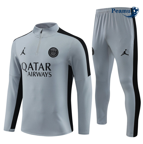 CollezioneMaglie Maglie Tuta Calcio PSG Grigio 2023-2024