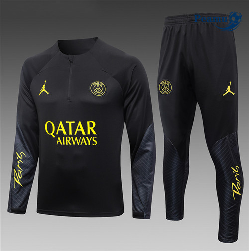OffrireMaglie Maglie Tuta Calcio PSG Nero 2023-2024
