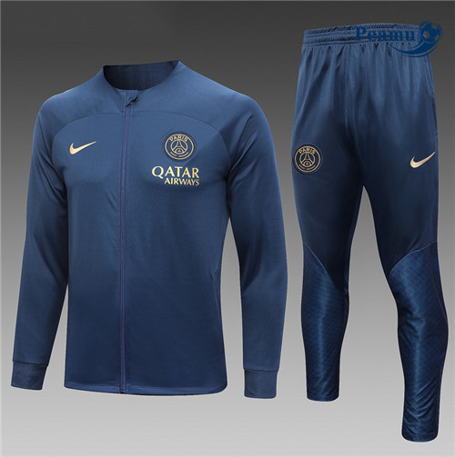 OffrireMaglie Maglie Tuta Calcio - Giacca PSG Blu 2023-2024