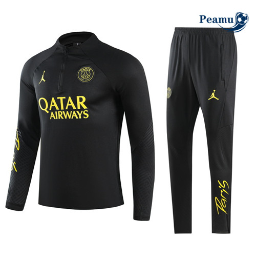 NuoveMaglie Maglie Tuta Calcio PSG Nero 2023-2024