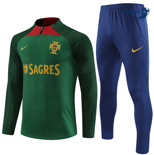 GrossistaMaglie Maglie Tuta Calcio Portogallo Player Verde 2023-2024