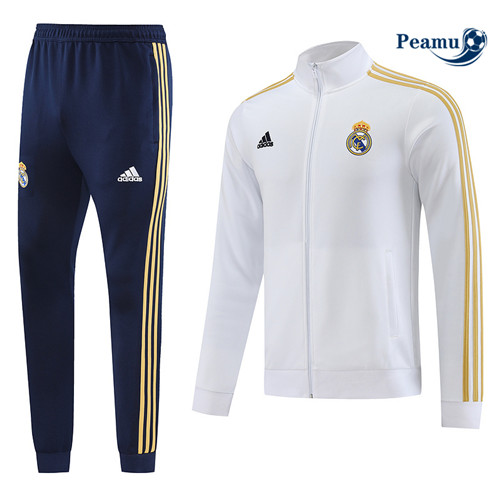 AcquistaMaglie Maglie Tuta Calcio - Giacca Real Madrid Bianco 2023-2024