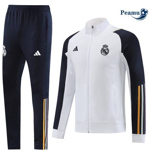 AcquistareMaglie Maglie Tuta Calcio - Giacca Real Madrid Bianco 2023-2024