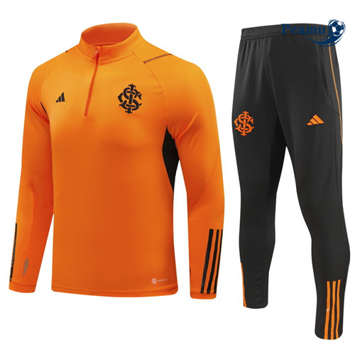 CreareMaglie Maglie Tuta Calcio SC Internacional Arancia 2023-2024