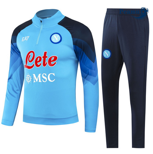 La modaMaglie Maglie Tuta Calcio SSC Napoli Blu 2023-2024