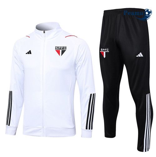 AcquistaMaglie Maglie Tuta Calcio - Giacca Sao Paulo Bianco 2023-2024