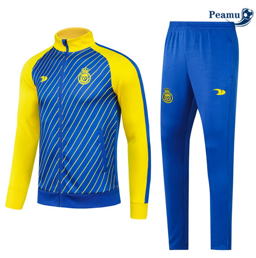 OffrireMaglie Maglie Tuta Calcio - Giacca Al-Nassr Blu 2023-2024