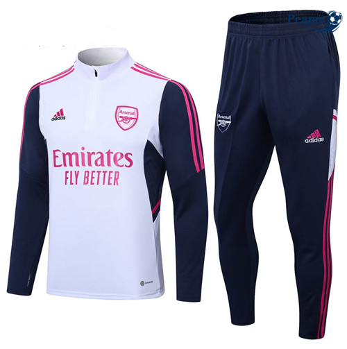 La modaMaglie Maglie Tuta Calcio Arsenal Bambino Bianco 2023-2024