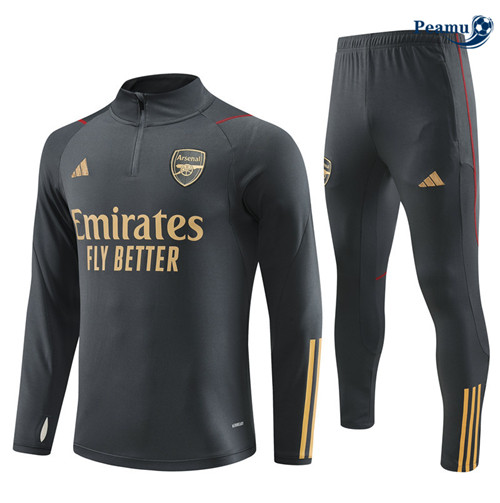 NuoveMaglie Maglie Tuta Calcio Arsenal Bambino Grigio 2023-2024