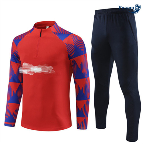 NuovoMaglie Maglie Tuta Calcio Barcellona Bambino Player Rosso 2023-2024
