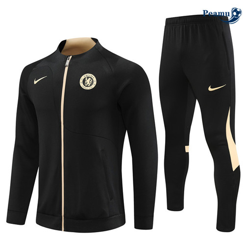 NegozioMaglie Maglie Tuta Calcio - Giacca Chelsea Nero 2023-2024