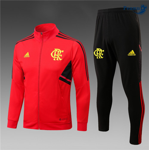 SceltaMaglie Maglie Tuta Calcio - Giacca Flamengo Bambino Rosso 2023-2024