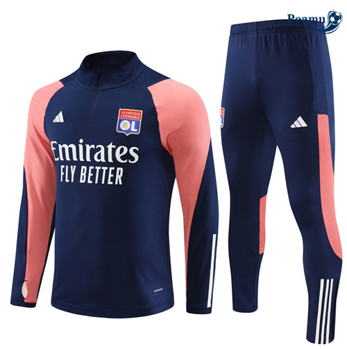 CollezioneMaglie Maglie Tuta Calcio Lyon Bambino Blu 2023-2024