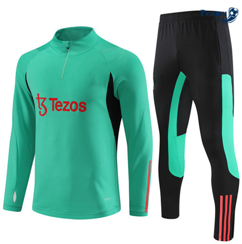 ComperareMaglie Maglie Tuta Calcio Manchester United Bambino Verde 2023-2024