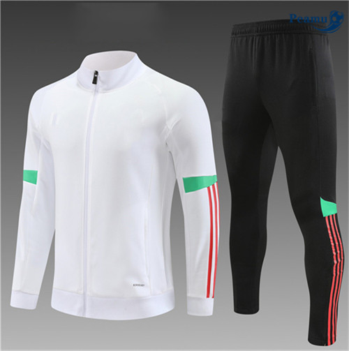NuoveMaglie Maglie Tuta Calcio - Giacca Manchester United Bambino Bianco 2023-2024