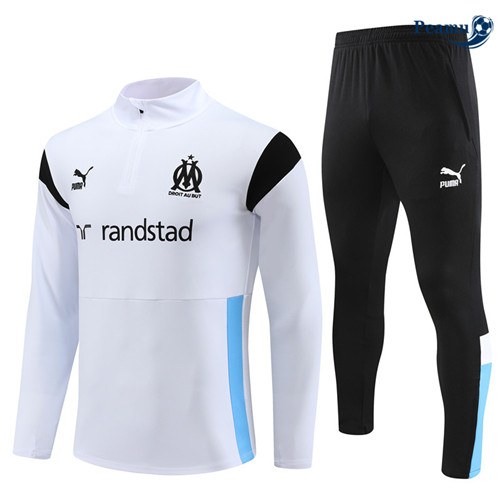 SceltaMaglie Maglie Tuta Calcio Marsiglia Bambino Bianco 2023-2024