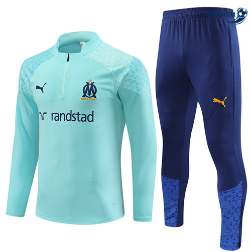 AcquistaMaglie Maglie Tuta Calcio Marsiglia Bambino Blu 2023-2024