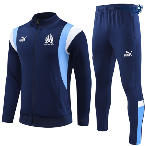 ComperareMaglie Maglie Tuta Calcio - Giacca Marsiglia Bambino Blu 2023-2024