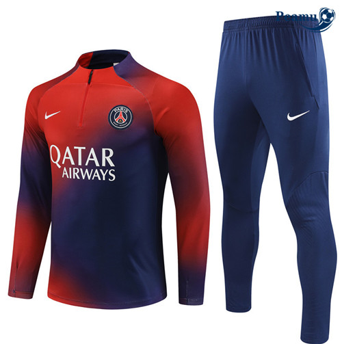 OffrireMaglie Maglie Tuta Calcio PSG Bambino Rosso 2023-2024