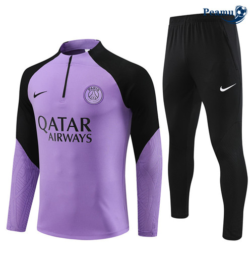 FornireMaglie Maglie Tuta Calcio PSG Bambino Viola 2023-2024
