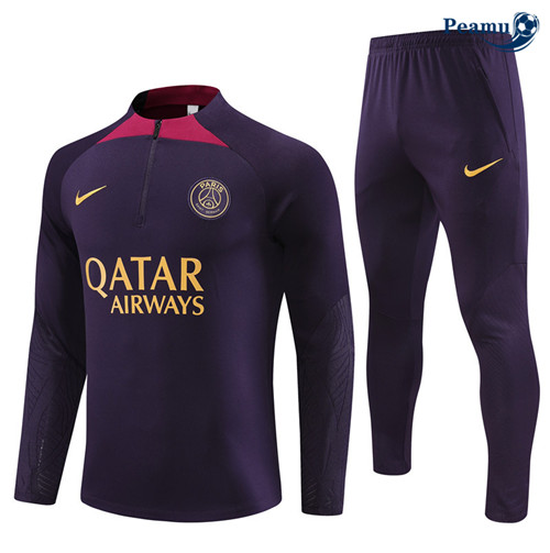 ShoppingMaglie Maglie Tuta Calcio PSG Bambino Viola 2023-2024