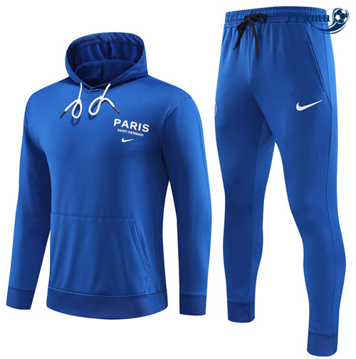 ProduzioneMaglie Maglie Tuta Calcio - Felpa con cappuccio PSG Bambino Blu 2023-2024