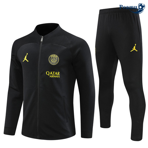 CollezioneMaglie Maglie Tuta Calcio - Giacca PSG Bambino Nero 2023-2024